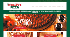 Desktop Screenshot of masseyspizza.com